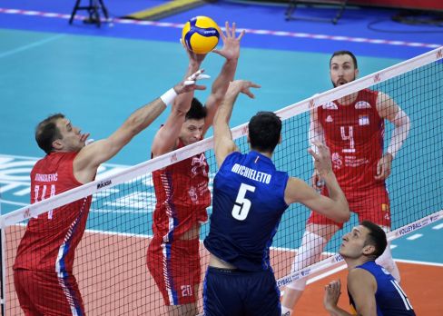 2022-07-08 Serbia - Włochy | VNL w Gdańsku